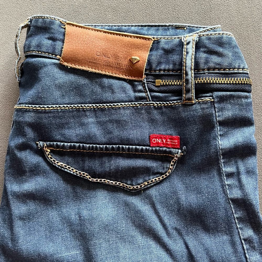Only Jeans Denim Blue Womens Sz 27/4 stretch